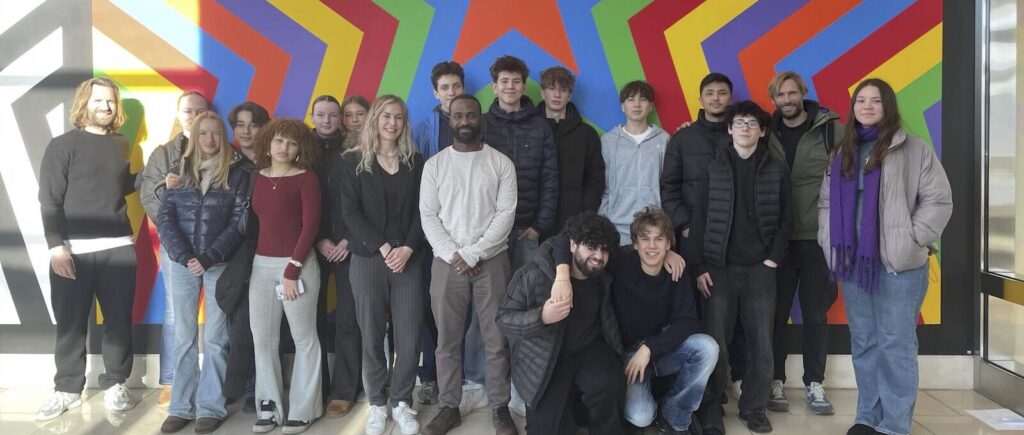 Unsere Schülergruppe in der US Botschaft