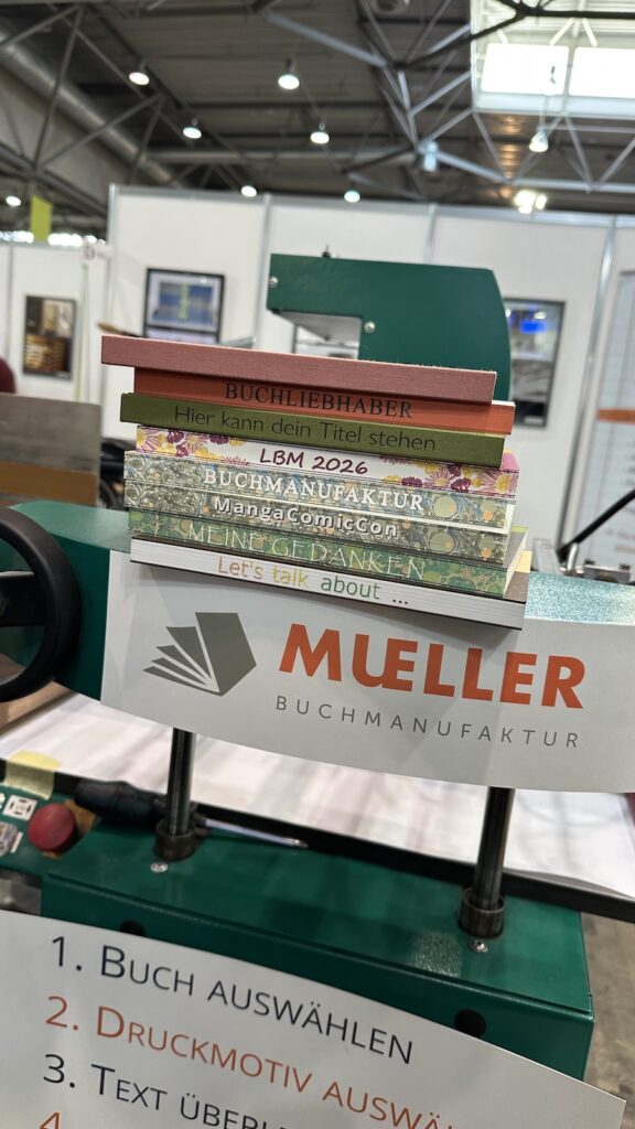 Eine Ausstellung der Mueller Buchmanufaktur