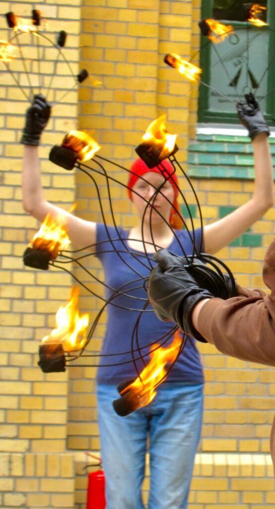 Elemente aus der Feuershow